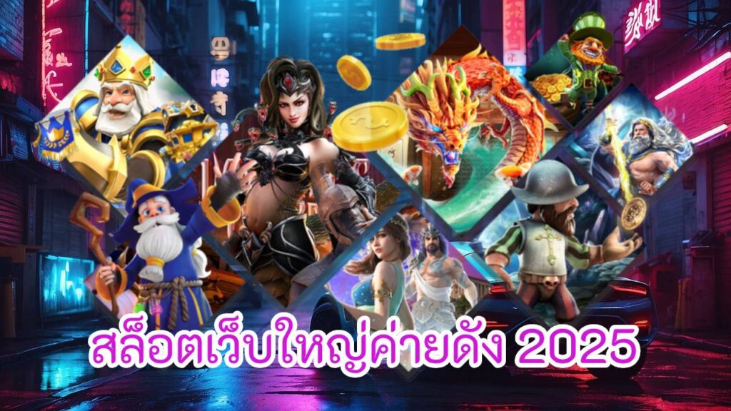 สล็อตเว็บใหญ่ค่ายดัง 2025